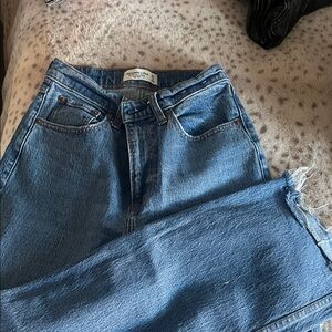 Abercrombie & Fitch Straight Leg Denim Jeans